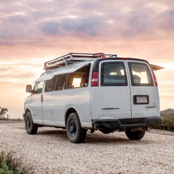 Filmmaker Converts Van into a Modern Home and Studio on Wheels