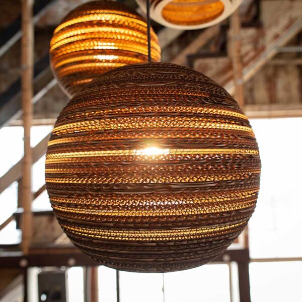graypants cardboard lamps