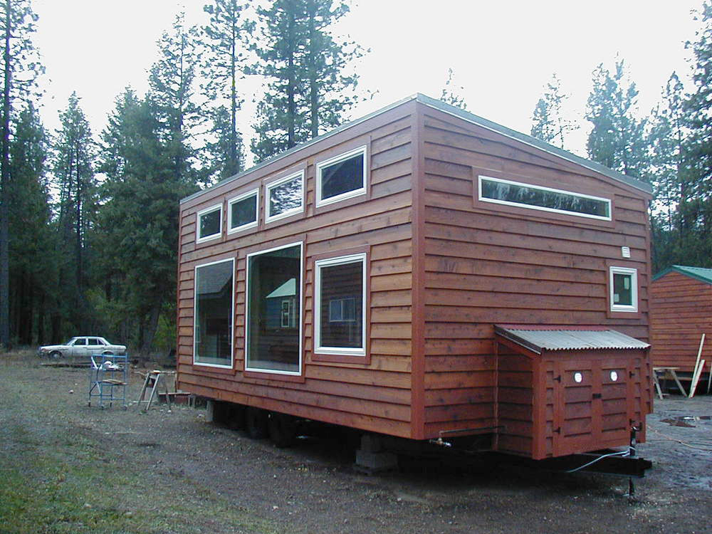 stylish tiny urban cabin